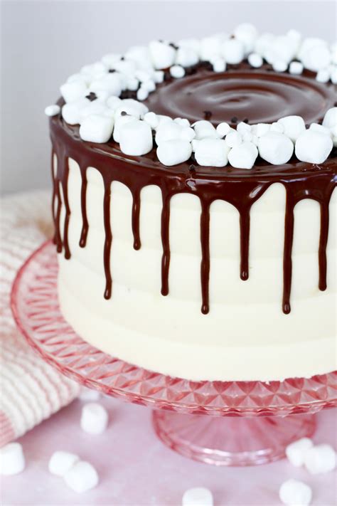 delish marshmallow cake recipe.